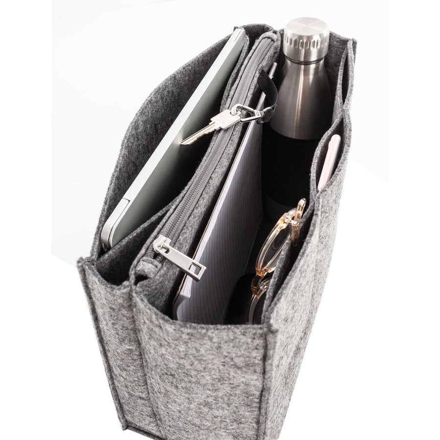 bugatti Carrying Case (Tote) for 14" Notebook, Tablet, Bottle, Accessories - Black