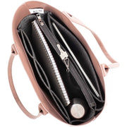 bugatti Carrying Case (Tote) for 14" Notebook, Tablet, Bottle, Accessories - Pink