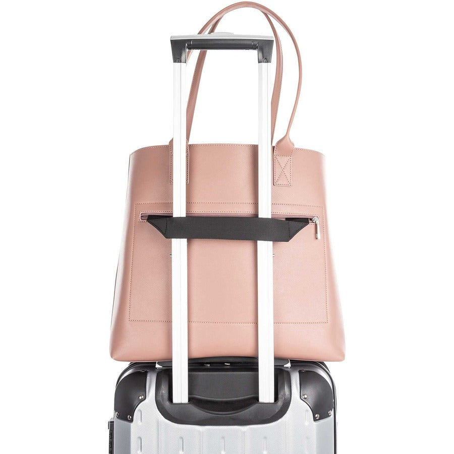 bugatti Carrying Case (Tote) for 14" Notebook, Tablet, Bottle, Accessories - Pink