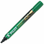 Pilot 400 Green Chisel Tip Permanent Marker
