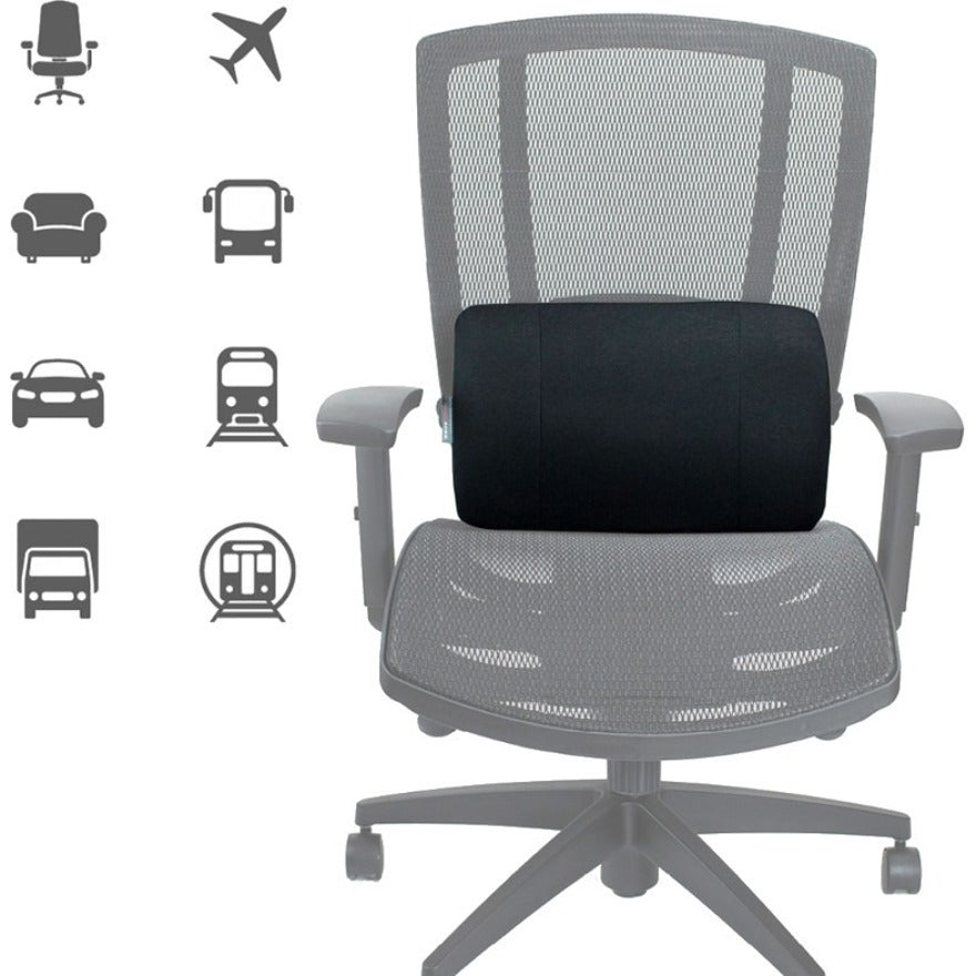 ObusForme Side-To-Side Lumbar Cushion with Massage