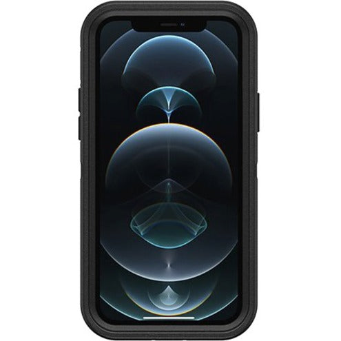 Étui de transport robuste OtterBox Defender (étui à clip ceinture) Apple iPhone 12 Pro, iPhone 12 Smartphone - Noir