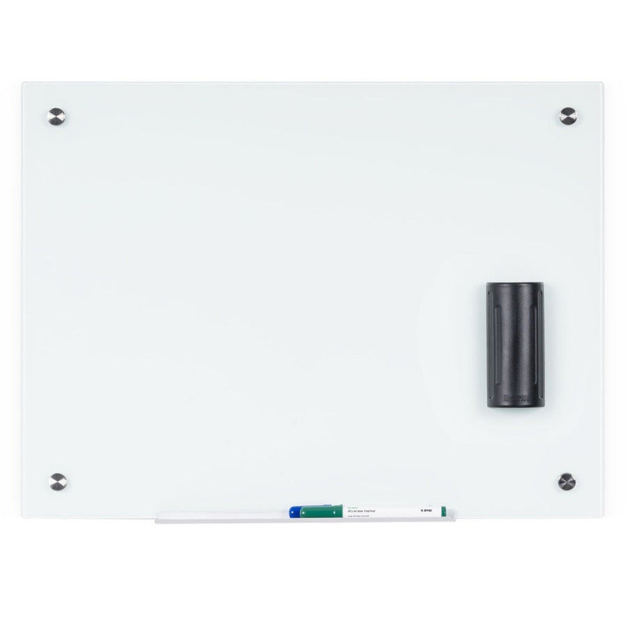 MasterVision Magnetic Glass Dry Erase Board