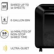 Fellowes Powershred LX170 100% Jam Proof Cross-cut Shredder