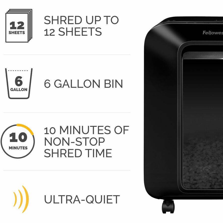 Fellowes Powershred LX170 100% Jam Proof Cross-cut Shredder