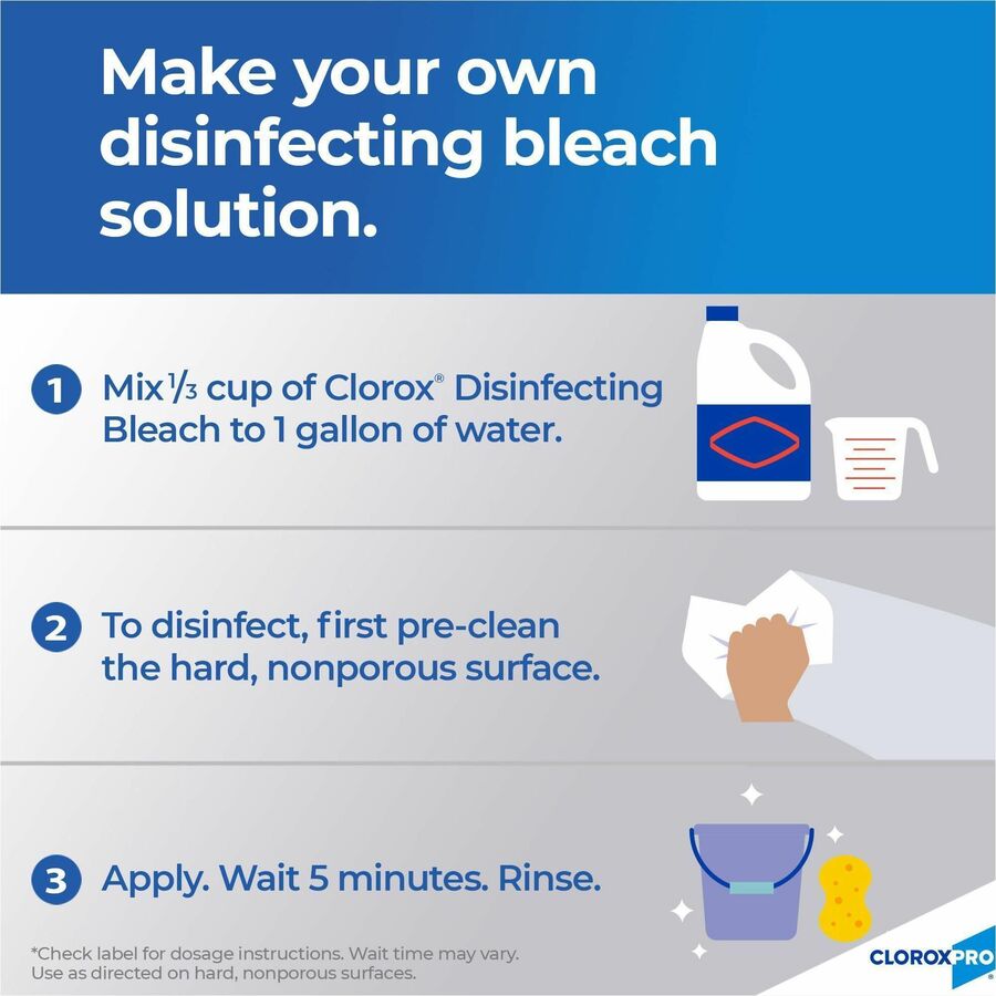 CloroxPro„¢ Clorox Eau de Javel Germicide