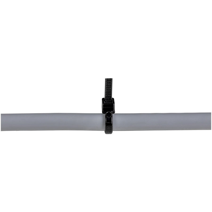 StarTech.com Cable Ties - 4" (10 cm), Nylon, Black, 100-Pack