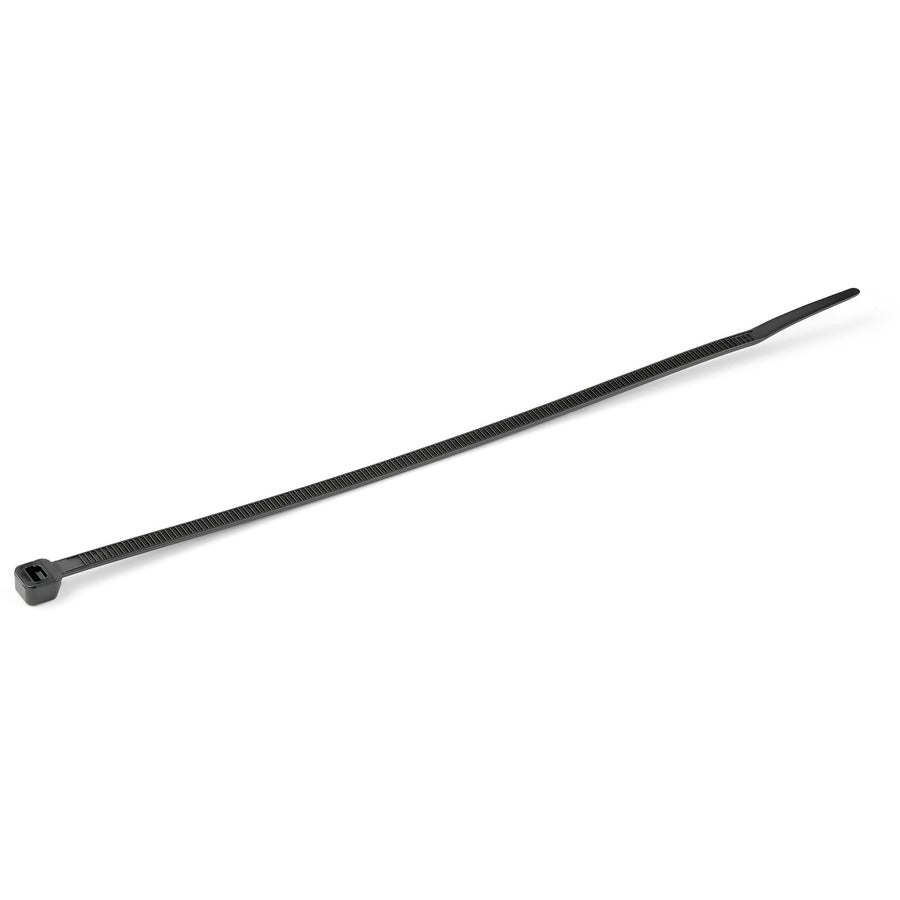 StarTech.com Cable Ties - 8" (20 cm), Nylon, Black, 100-Pack