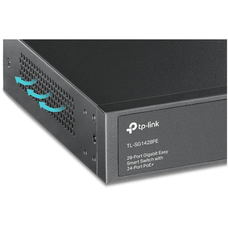 TP-Link 28-Port Gigabit Easy Smart Switch with 24-Port PoE+