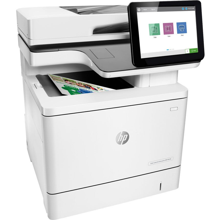 HP LaserJet M578DN Laser Multifunction Printer-Color