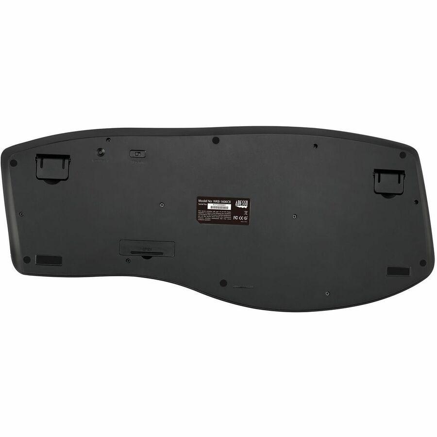 Adesso TruForm Media 1600 Wireless Ergonomic Keyboard & Optical Mouse
