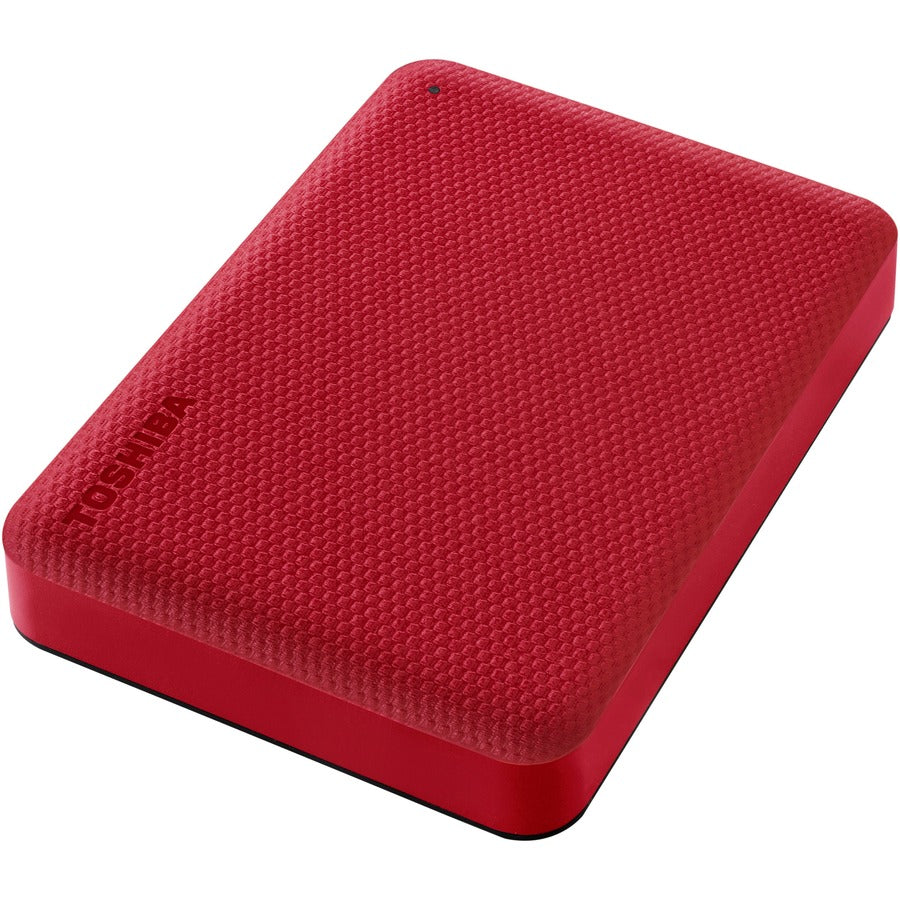 Toshiba Canvio Advance HDTCA40XR3CA 4 TB Portable Hard Drive - External - Red