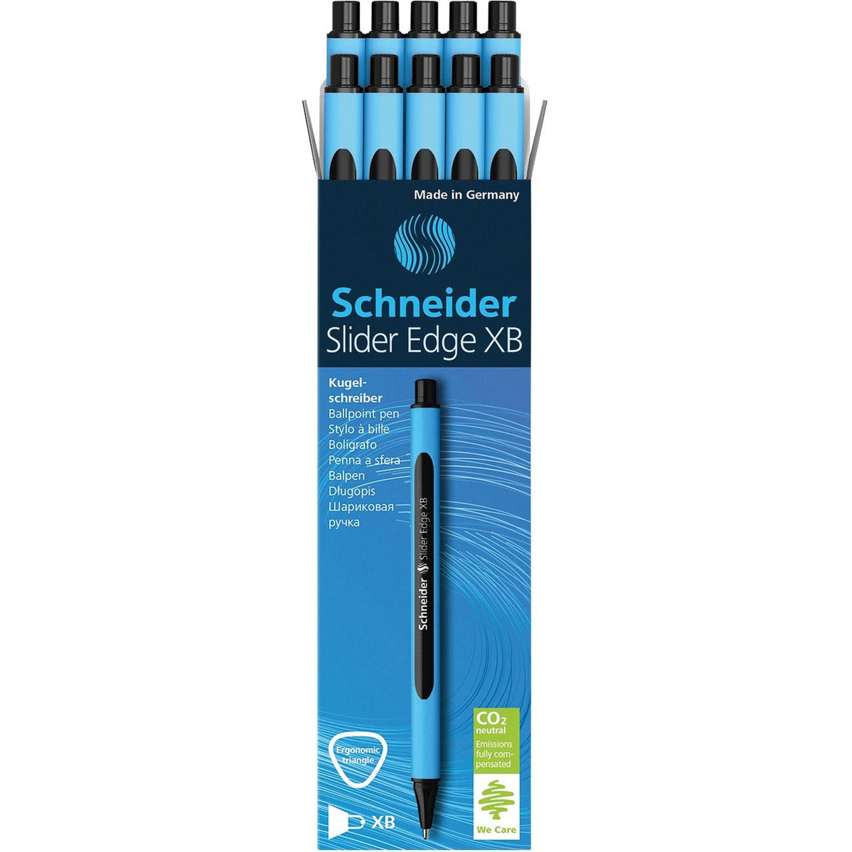 Schneider Slider Edge Ballpoint Pen, Extra Broad, Black