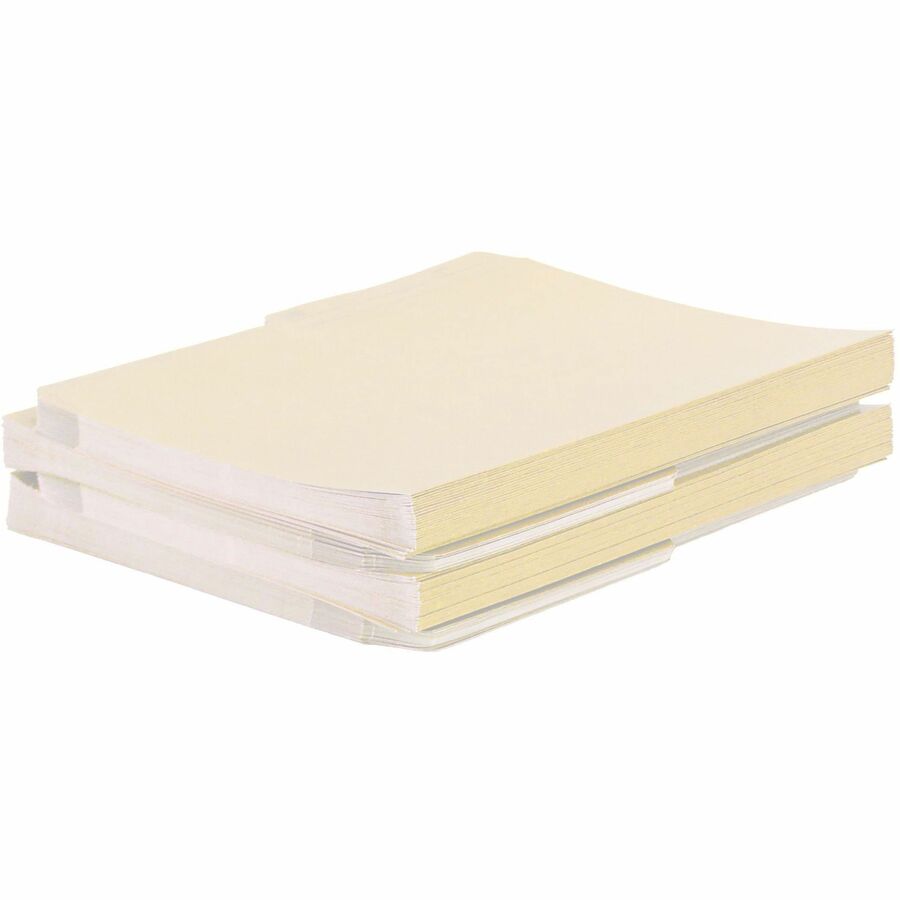 Offix 1/2 Tab Cut Letter Top Tab File Folder - 200 / Box