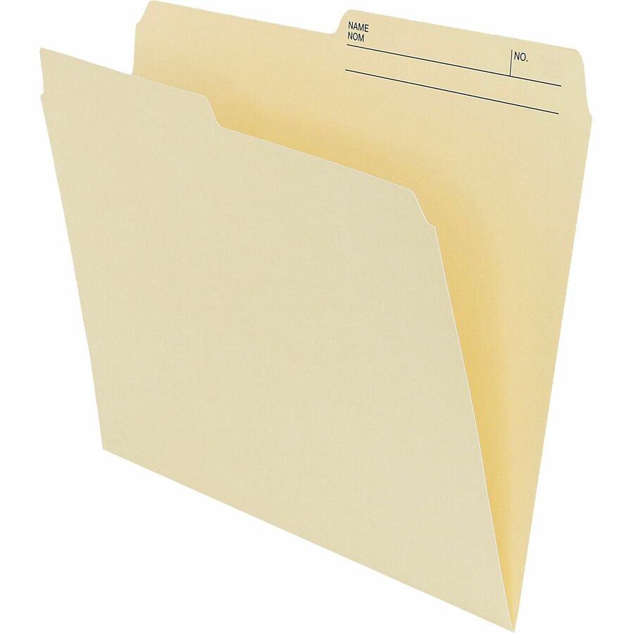 Offix 1/2 Tab Cut Letter Top Tab File Folder - 200 / Box
