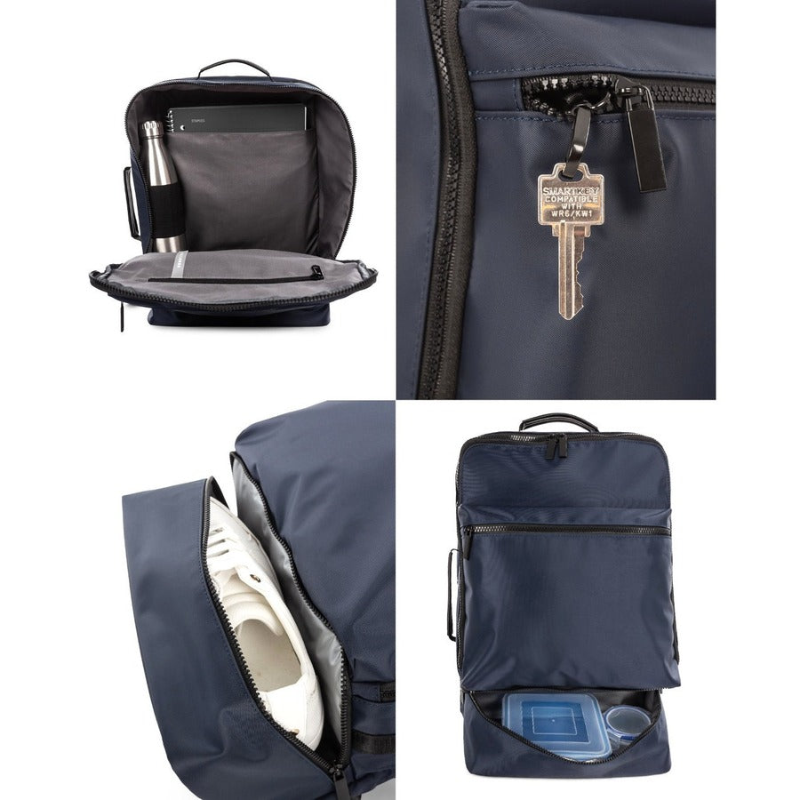 bugatti Carrying Case (Backpack) for 15.6" Bottle, Notebook - Navy