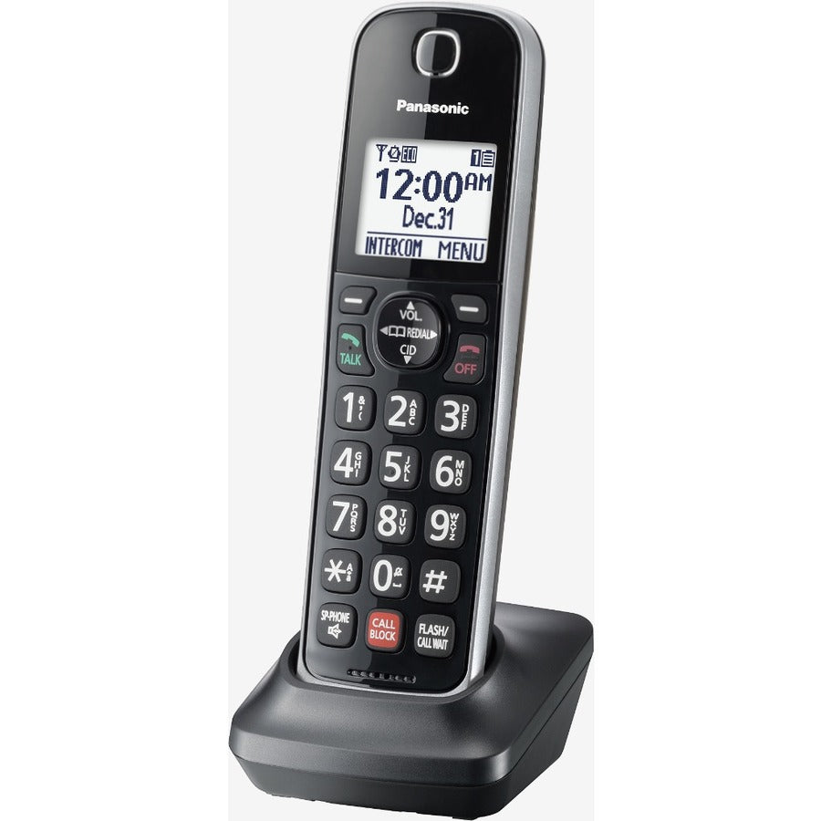 Panasonic KX-TGF872B DECT 6.0 Corded/Cordless Phone - Black