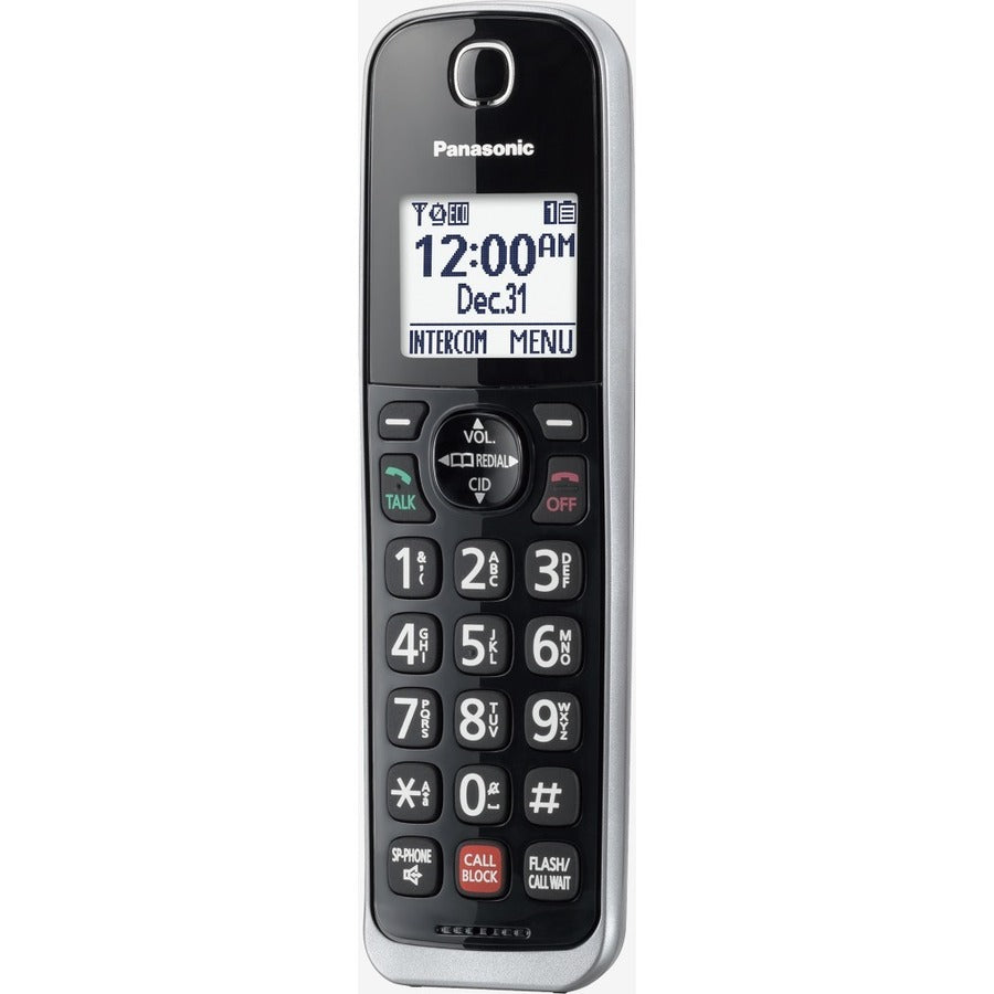 Panasonic KX-TGF870 DECT 6.0 Corded/Cordless Phone - Black
