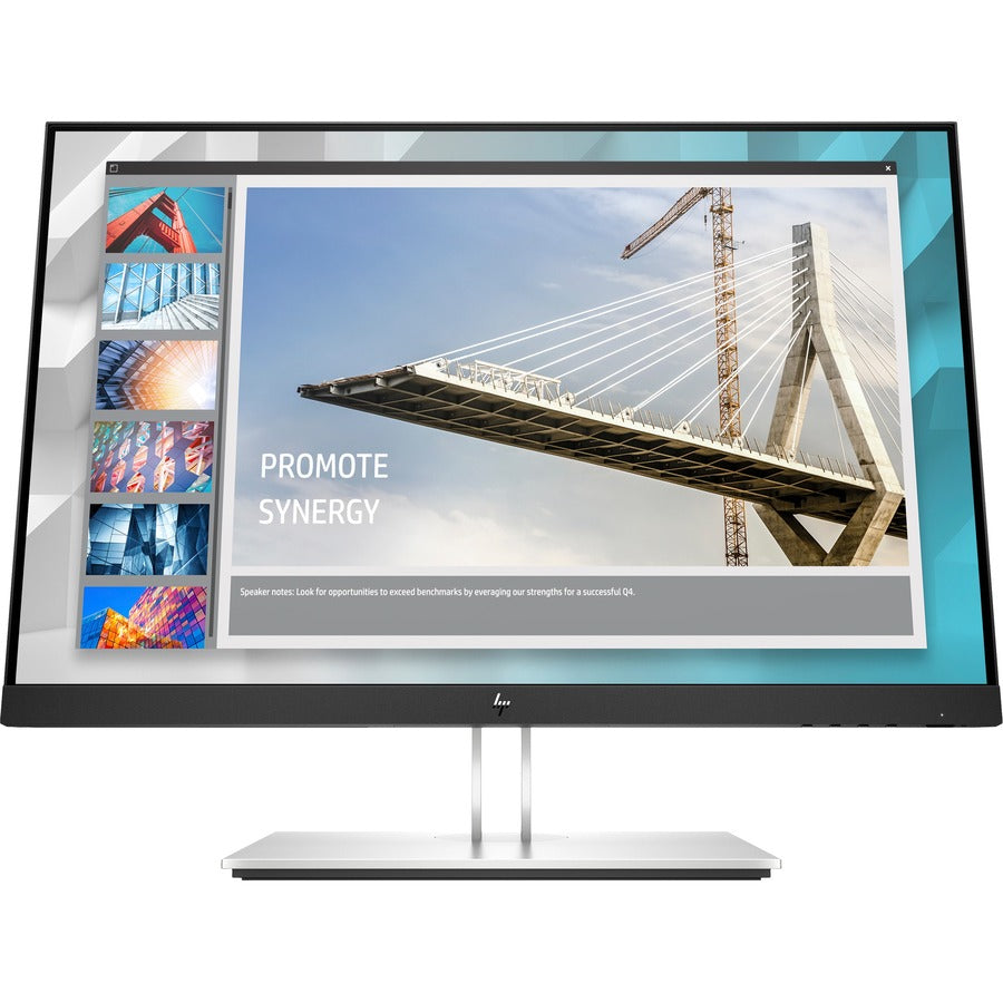 HP E24i G4 24" Class WUXGA LCD Monitor - 16:10 - Black, Silver
