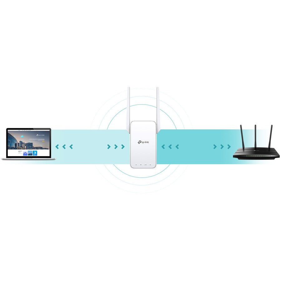 TP-Link RE315 Dual Band IEEE 802.11ac 1.17 Gbit/s Wireless Range Extender