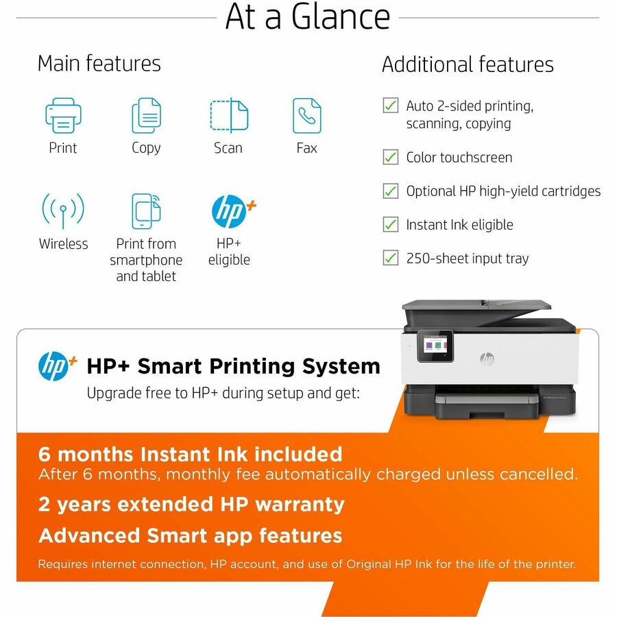 HP Officejet Pro 9015e All-in-One Multifunction Colour Inkjet Printer