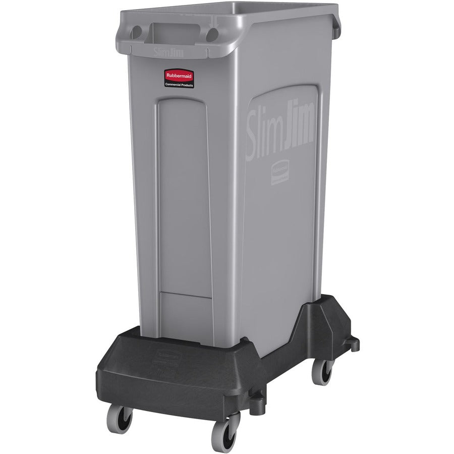 Rubbermaid Commercial Slim Jim Trainable Dolly