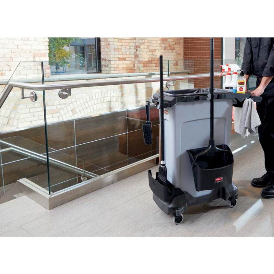 Rubbermaid Commercial Slim Jim Trainable Dolly