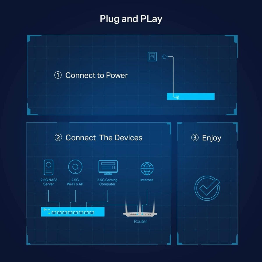 TP-Link 8-Port 2.5G Desktop Switch
