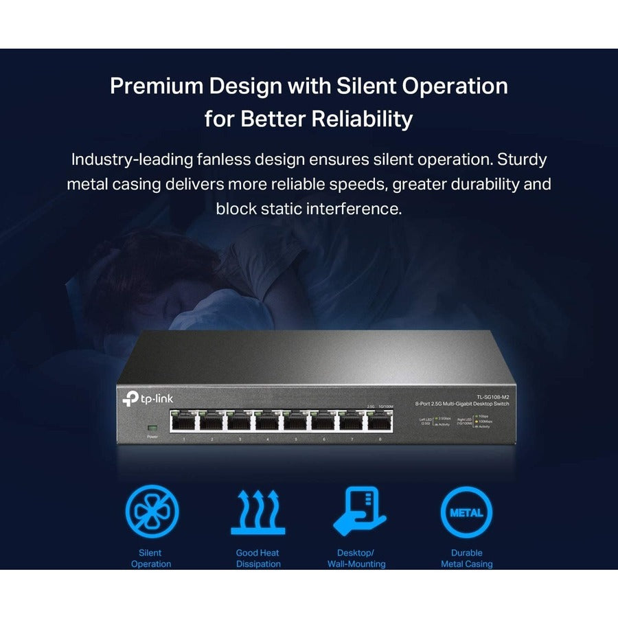 TP-Link 8-Port 2.5G Desktop Switch