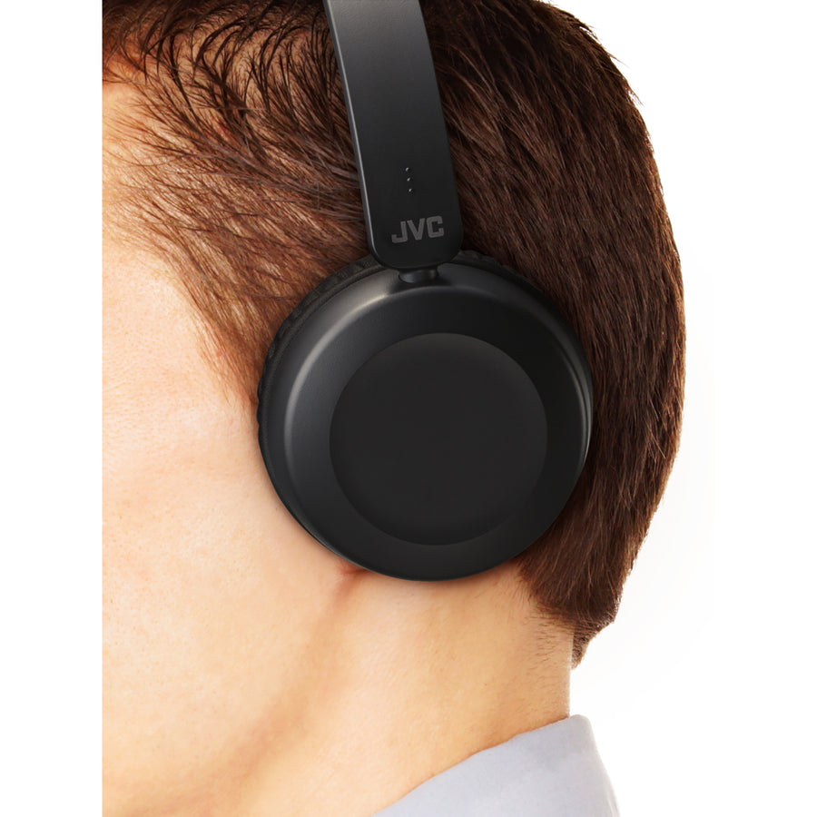 JVC HA-S31M On-Ear Headphones with Mic — Black