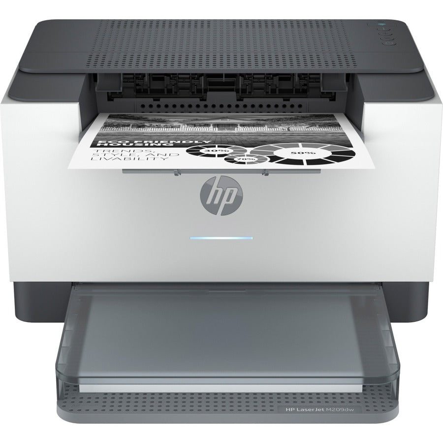 HP LaserJet 200 M209dw Desktop Wireless Laser Printer - Monochrome