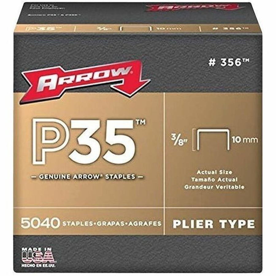 Arrow P35 Staples - 3/8", Box of 5,040