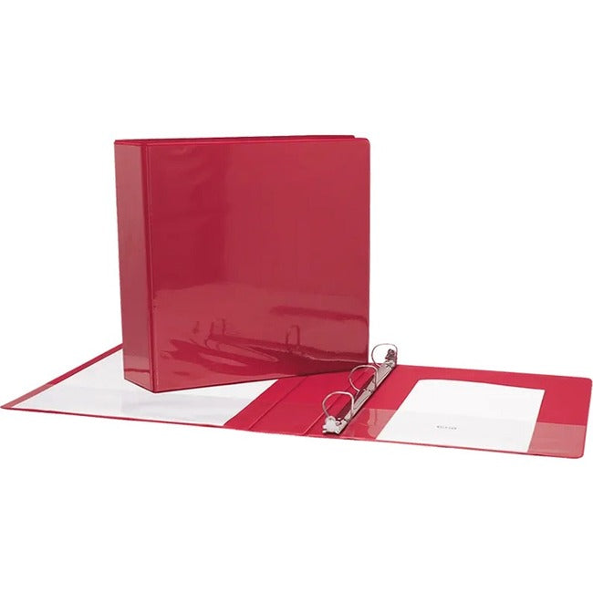 GEO Presentation Binder - 2-Inch D-Ring, Red