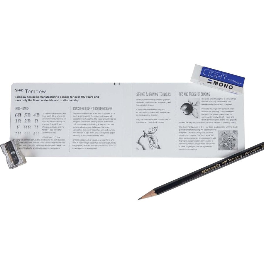 Tombow MONO Drawing Pencil Set