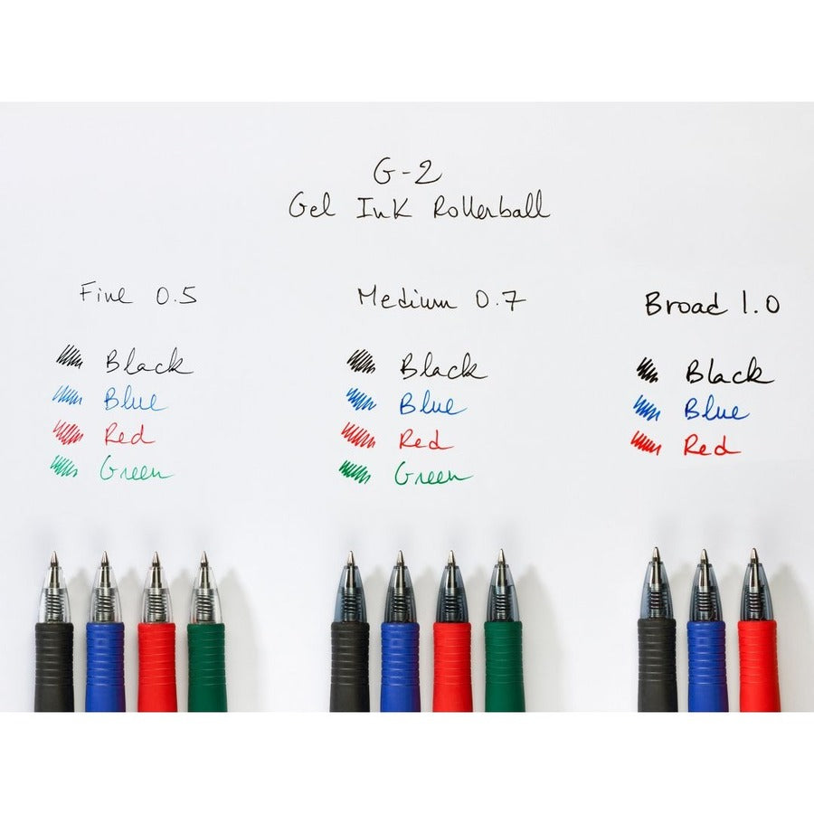 Pilot G-2 - Gel Ink Rollerball pen - Black - Medium Tip