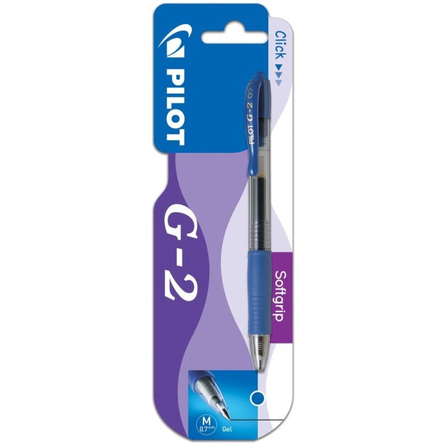Pilot G-2 - Gel Ink Rollerball pen - Blue - Medium Tip