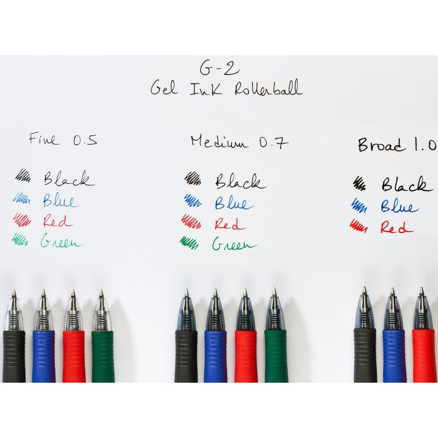Pilot G-2 Gel Rollerball Pen - Blue, Medium, 2-Pack