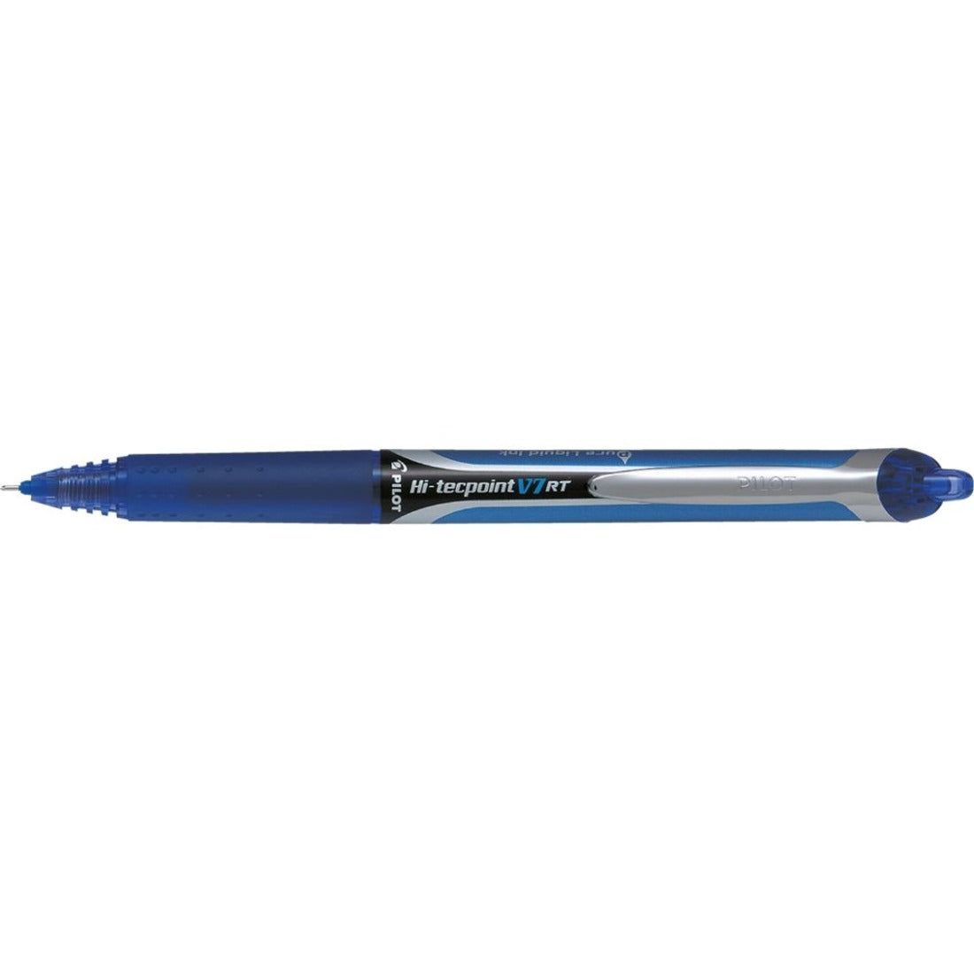Pilot Hi-Tecpoint V7 RT Retractable Rollerball Pen - Blue, 0.7mm, 2-Pack