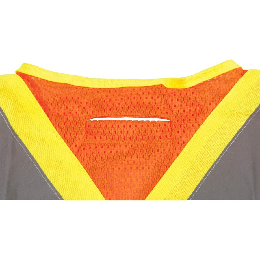 Zenith High-Visibility Surveyor Vest — Orange, Medium