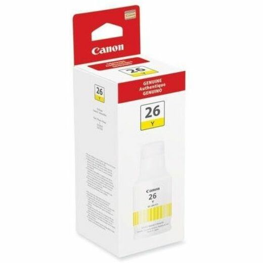 Canon GI-26 Ink Bottle — Yellow, MAXIFY MegaTank