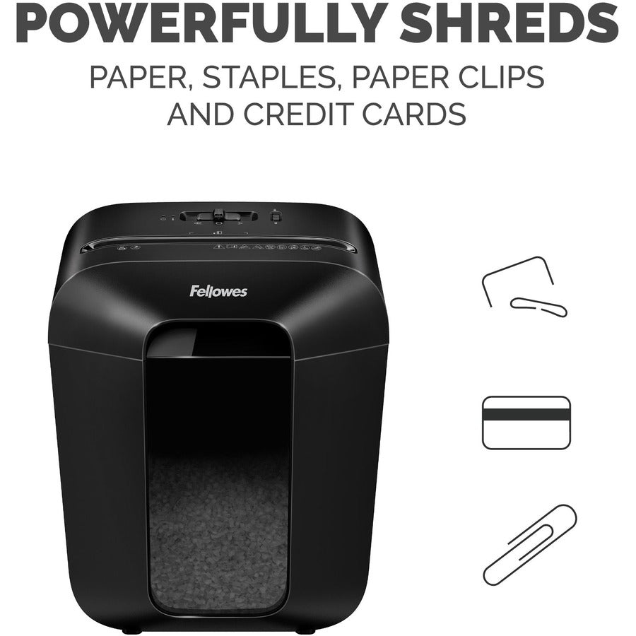 Fellowes Powershred LX41 8 Sheet Micro-Cut Shredder