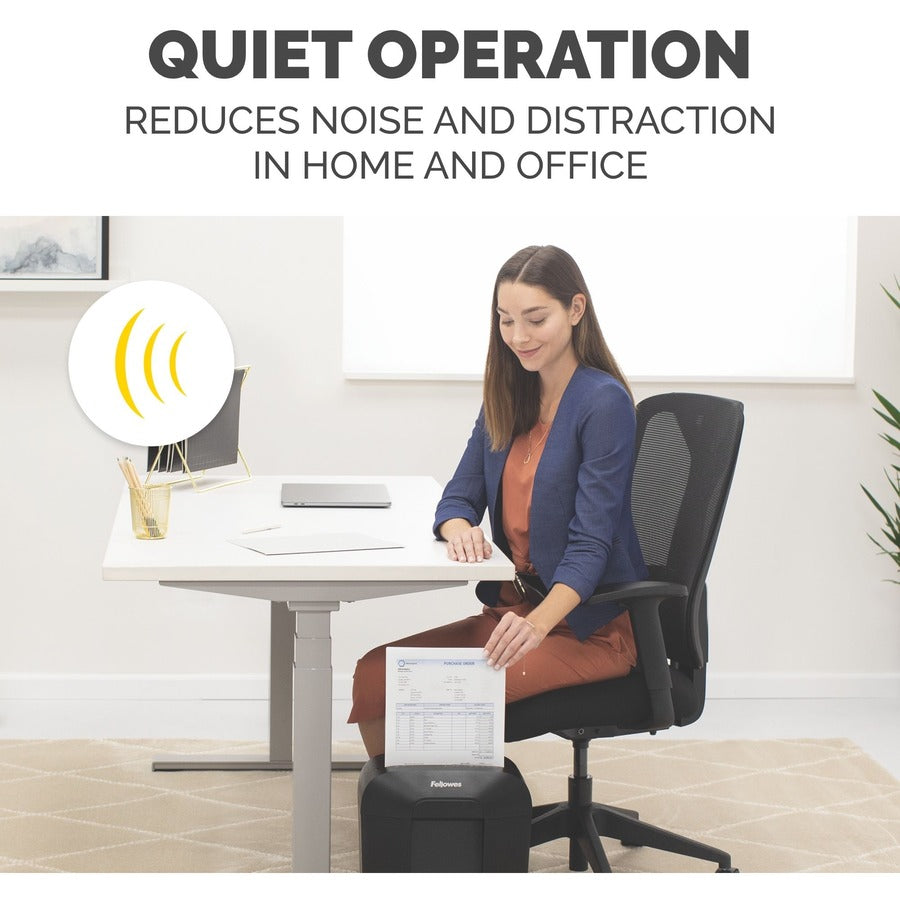 Fellowes Powershred LX41 8 Sheet Micro-Cut Shredder