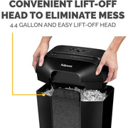 Fellowes Powershred LX41 8 Sheet Micro-Cut Shredder