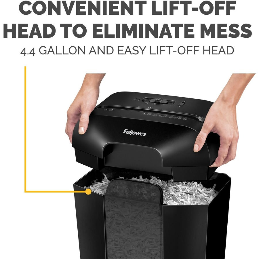 Fellowes Powershred LX41 8 Sheet Micro-Cut Shredder