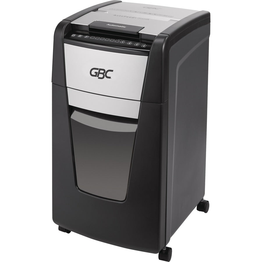 GBC AutoFeed+ 300X Office Shredder – Auto-Feed 300 Sheets, Super Cross-Cut, P-4