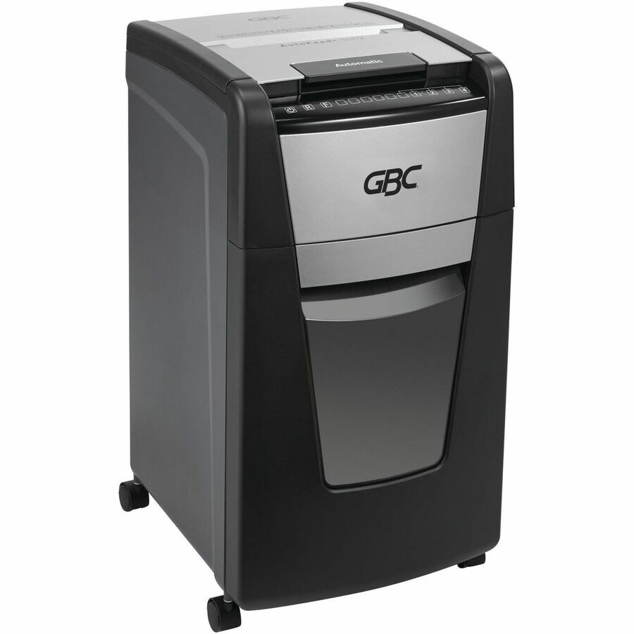 GBC AutoFeed+ 300X Office Shredder – Auto-Feed 300 Sheets, Super Cross-Cut, P-4