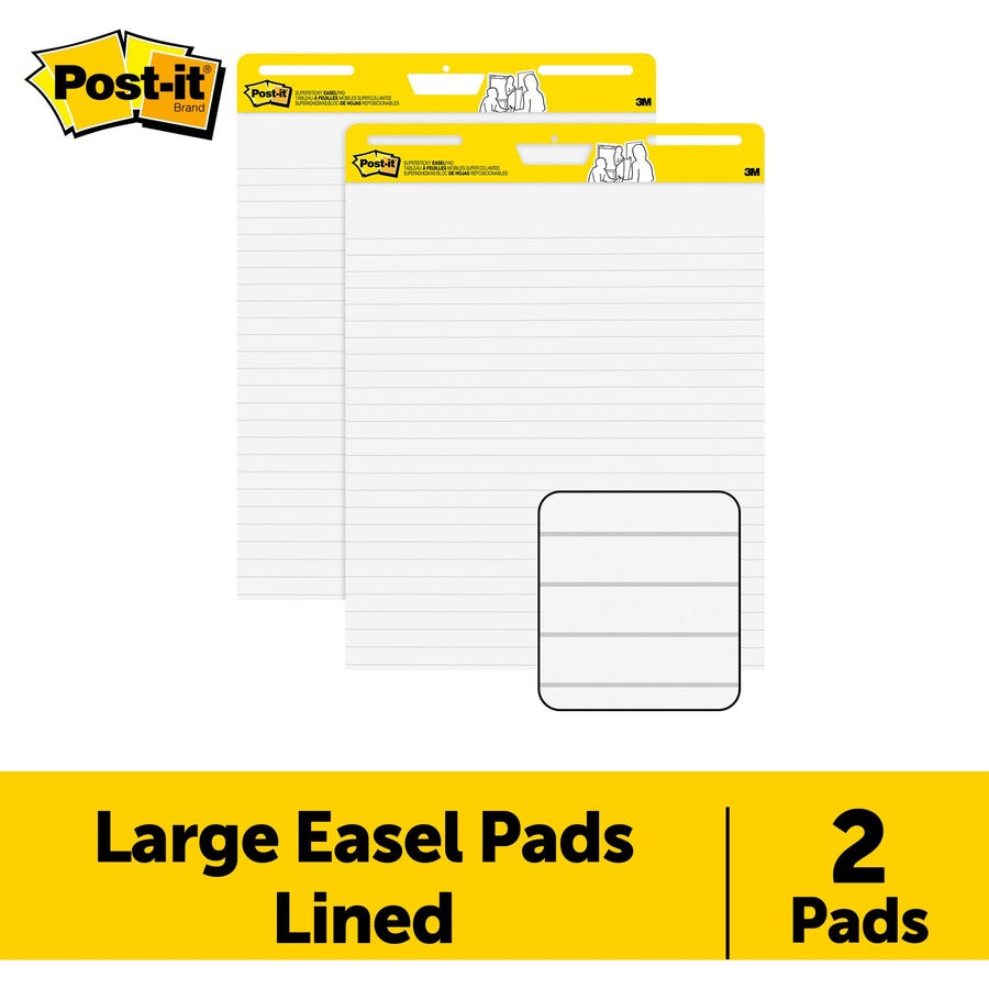 Post-it Super Sticky Easel Pad - 2 / Carton