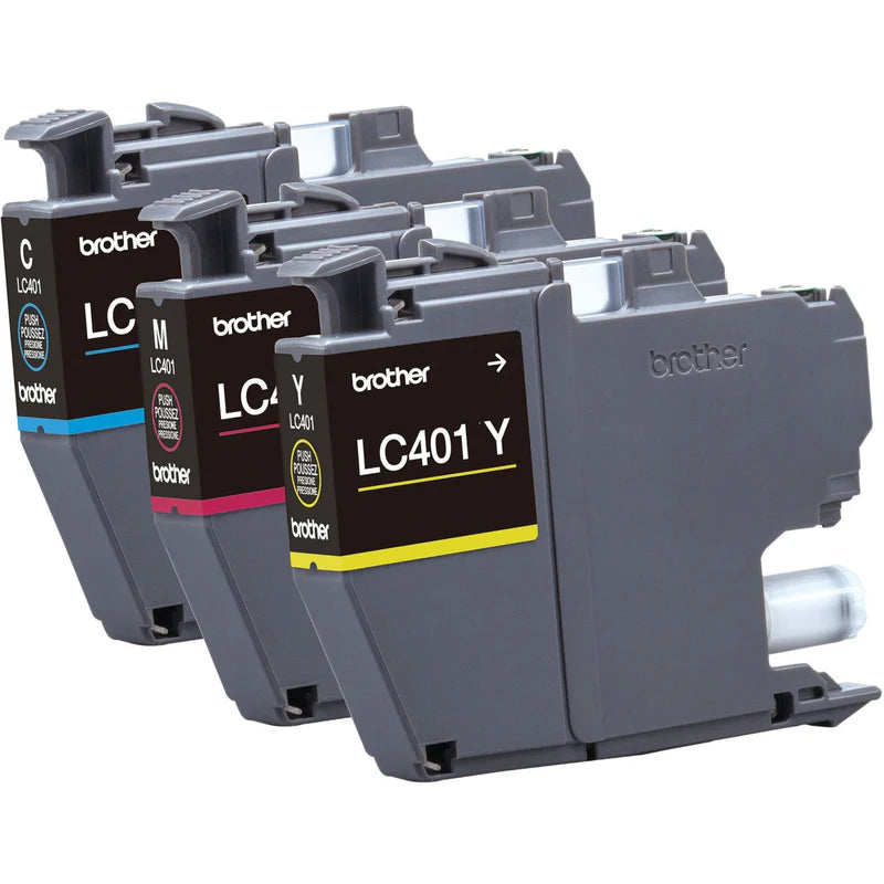 Brother Genuine LC4013PKS Standard-Yield Colour Ink Cartridge 3-Pack