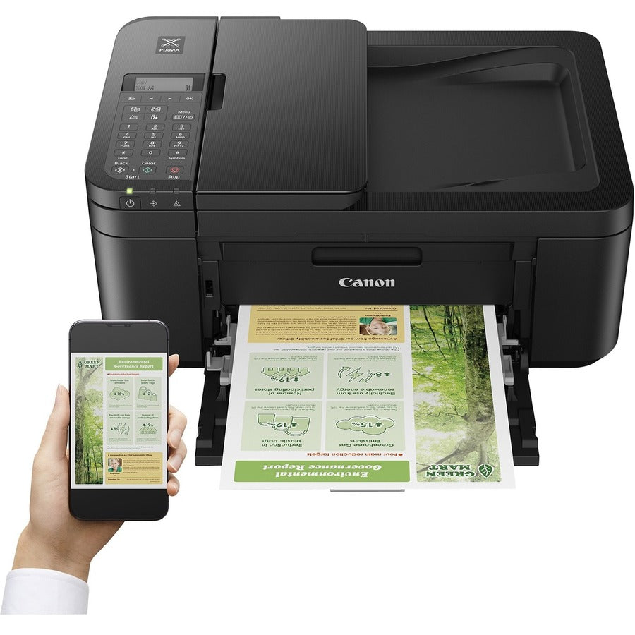Canon PIXMA TR4720 Wireless Inkjet Multifunction Printer - Color - Black