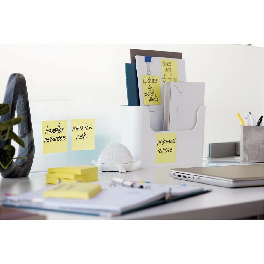 Post-it® Super Sticky Dispenser Notes - Canary Yellow